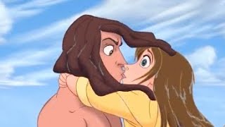 Tarzan and Jane’s awkward kiss [upl. by Nataniel]