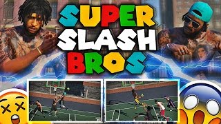 NBA 2K17 MyPark  Super Slash Bros Catching Bodies  Mountain Dew 3x Tournament [upl. by Aihgn]