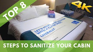 Top 8 Steps To Sanitize Your Cabin [upl. by Nnalorac]