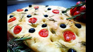 Focaccia  Reteta italiana simpla [upl. by Ailalue]