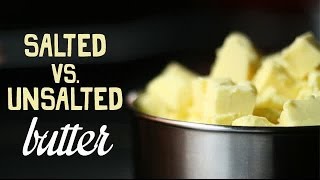 Salted Vs Unsalted butter [upl. by Nedi261]