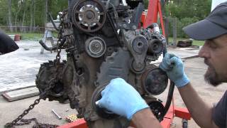 How to do a timing belt on your 9805 jetta 20 part 1 [upl. by Karie]