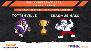 PSAL AAAA Championship  Erasmus Hall vs Tottenville  Varsity Football  1232023 [upl. by Larson]