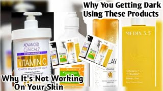 Why You Getting Dark Using Medix 55 lotion Amlactin Daily lotion  Olay Vit C lotion [upl. by Clo]