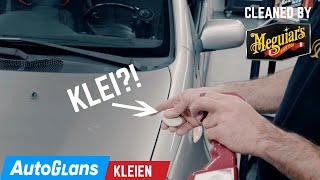 Een auto kleien hoe werkt dat  Autoglans Episode 7 [upl. by Ruomyes]