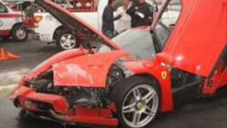 FERRARI fatal car crash [upl. by Ardnal]