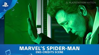 Marvels SpiderMan PS4  EndCredits Scene [upl. by Ellemac799]