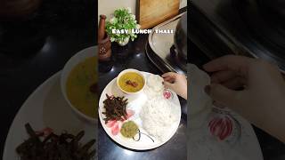 ✨ A wholesome thali in just 40 minutes ✨ foodshortsindia food thali shorts [upl. by Comyns61]