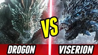 Drogon vs Viserion Game Of Thrones Season 8 Episode 3 Battle Scenes All Powers Explained [upl. by Akinwahs]