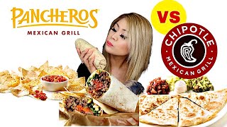 PANCHEROS VS CHIPOTLE MUKBANG [upl. by Countess]