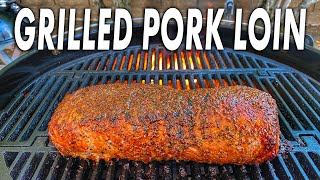 How To Grill Pork Loin  Plus A Simple Honey Mustard Glaze [upl. by Ardnuahsal87]