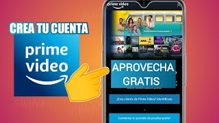 como Crear CUENTA Amazon Prime Video Gratis 2024 [upl. by Legna]