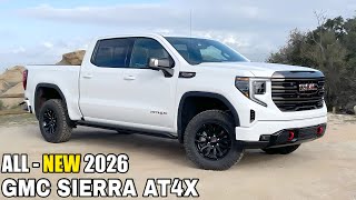 2026 GMC SIERRA AT4X  Next Generation [upl. by Eesdnil]