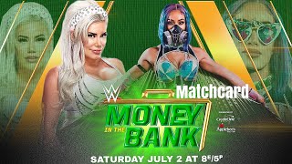 WWE Money in the Bank 2024 Matchcard [upl. by Kraul]