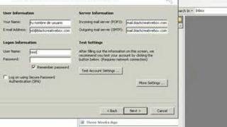 POP3 outlook configuration POP3 configuración outlook [upl. by Nrehtac]