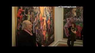 Dario Fo a Milano  Lazzi Sberleffi Dipinti in mostra a Palazzo Reale [upl. by Grussing]