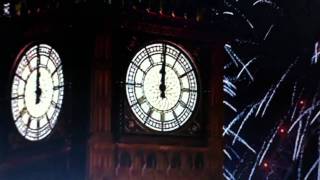 Big Ben London New Year bells chiming [upl. by Yenreit922]