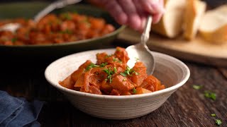 Vegetarian Potato Paprikash Recipe [upl. by Parrnell]