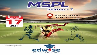 EDWISE EDUCATION SOLUTION PRESENTS  MSPL  2024  SHYADRI GROUND [upl. by Gora]