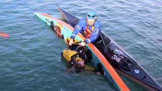 DGI Unconcious Paddler Scoop Rescue 1 [upl. by Llednol]