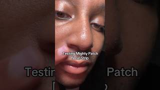 Trying Out The Powerful Nose Strips From Mighty Patch skincare short [upl. by Humphrey396]