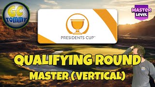 Qualifying round Master  Presidents cup Golf Clash LIVE [upl. by Marzi]