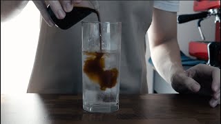 How to Make Iced Americano  Coffee Basics  ASMR [upl. by Sanborn225]