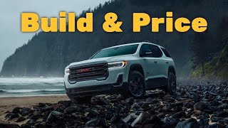 2021 GMC Acadia AT4 with 20quot Wheels  Build amp Price Review Features Colors Specs [upl. by Anirtep]