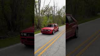 Lancia Delta Integrale Evo 1 Startup and Driving [upl. by Casilda]