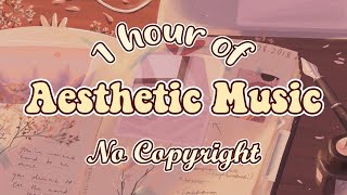 1 hour of Aesthetic Music  No Copyright [upl. by Raddie]