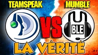 TEAMSPEAK VS MUMBLE  LA VÉRITÉ [upl. by Hayyim]