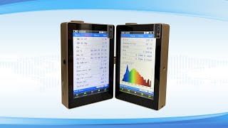 Portable CCD Spectroradiometer LED Colorimeter [upl. by Asseral]