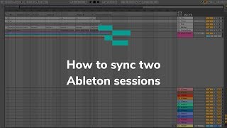 How to Sync two Ableton Machines [upl. by Ahsina]