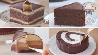 Jocondes Chocolate Cake compilation 조꽁드표 초콜릿케이크 컴필레이션 [upl. by Lexerd]