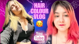 Hair colour and masti🤣🤣 jassvvlog😘 [upl. by Trainer]