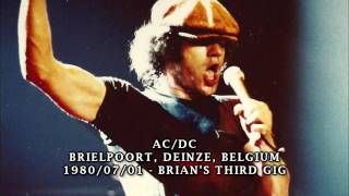 ACDC  Whole Lotta Rosie live 1980 [upl. by Lenhart]