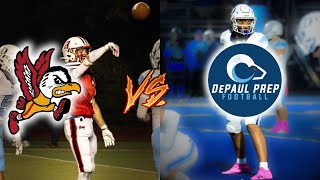 Benet Academy vs DePaul College Prep All Points Scored 1080P HD [upl. by Aiciruam]