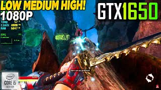 Shadow Warrior 3 GTX 1650  1080p Low Medium High [upl. by Llibyc36]