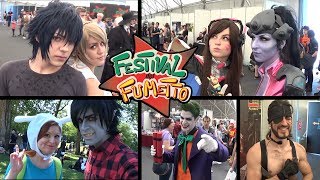 Festival Del Fumetto  Novegro Maggio 2017 Cosplay amp Fun [upl. by Orford]