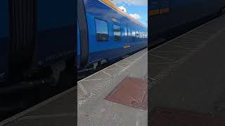 X62 Norrtåg avgår Härnösand mot Umeå central [upl. by Sherline]