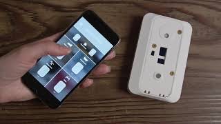 SWITCHMATE SNAPON INSTANT SMART LIGHT SWITCH THAT LISTENS [upl. by Caitlin]