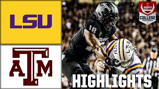 LSU Tigers vs Texas AampM Aggies  Full Game Highlights  ESPN College Football [upl. by Anovad]