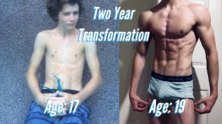 Dilan Platts 2 Year Natural Body Transformation 1719 [upl. by Komsa]