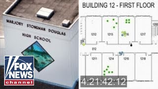 Chilling animation Parkland shooters movements in school [upl. by Luehrmann]