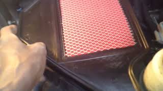 Engen air filter replacement Dodge Grand caravan [upl. by Farika]