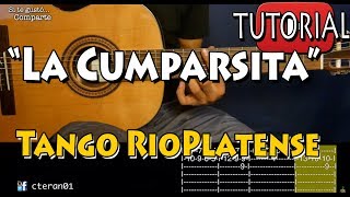 La Cumparsita  Tango Tutorial Guitarra [upl. by Atiran]