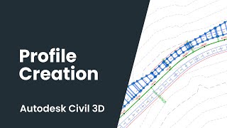 Civil 3D Profile Creation [upl. by Waiter247]