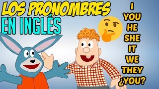 Los Pronombres Personales en INGLÉS para niños [upl. by Onitnerolf]