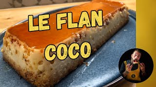 Flan coco ou flan antillais [upl. by Acinelav943]