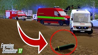 LS17  Bombenfund auf Baustelle Großeinsatz für Feuerwehr und Bauhof Weber 🚨💥 [upl. by Benedic65]